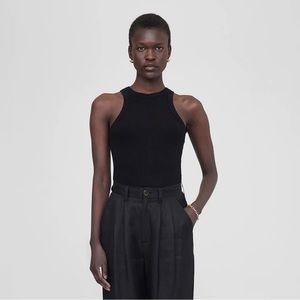 NWT Anine Bing black tank size small